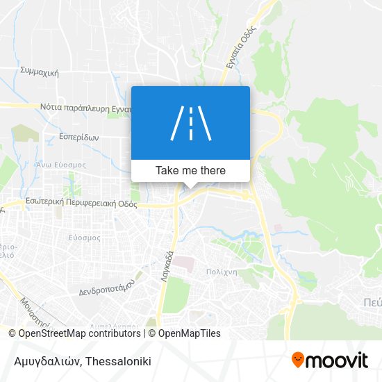 Αμυγδαλιών map