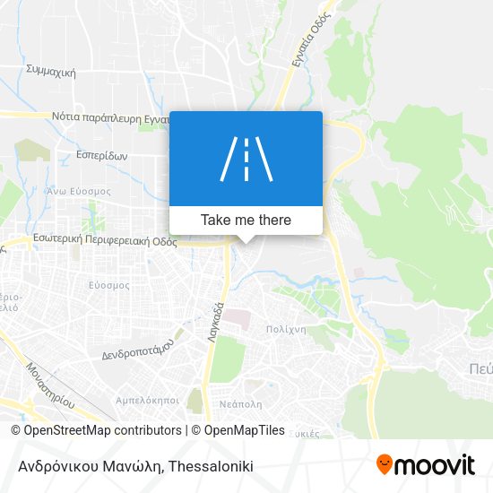 Ανδρόνικου Μανώλη map