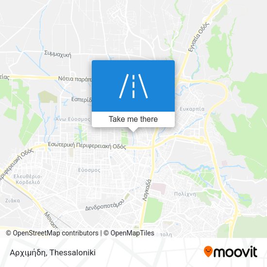 Αρχιμήδη map