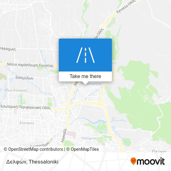 Δελφών map