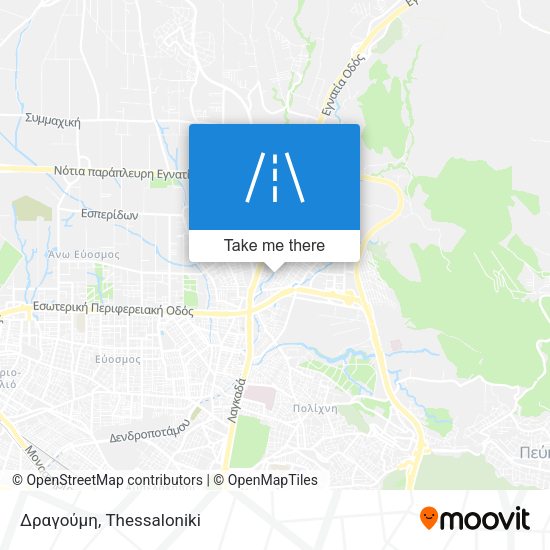 Δραγούμη map