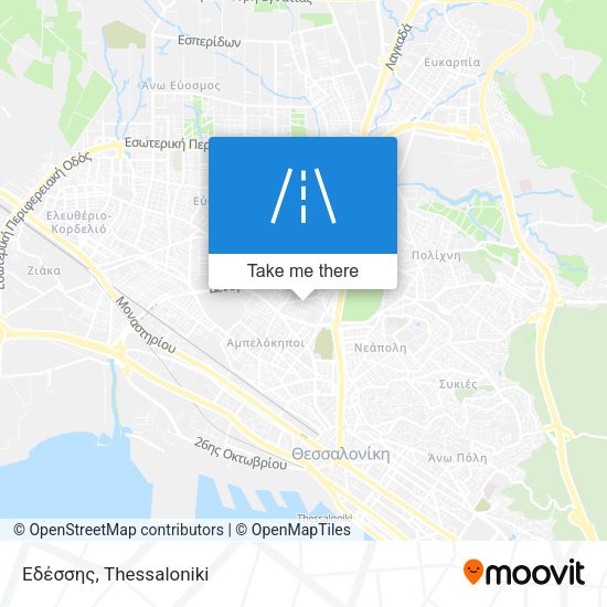 Εδέσσης map