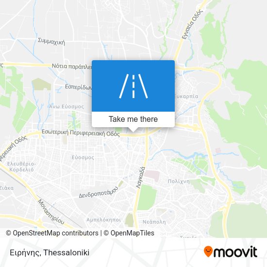 Ειρήνης map