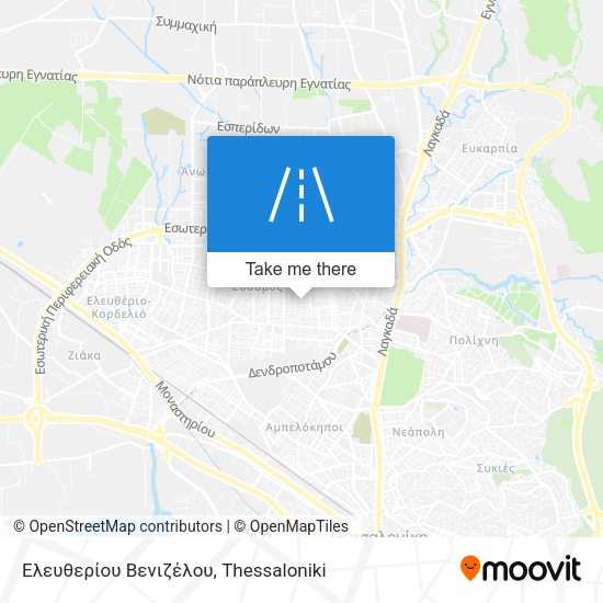 Ελευθερίου Βενιζέλου map