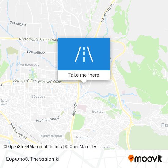 Ευρωπού map