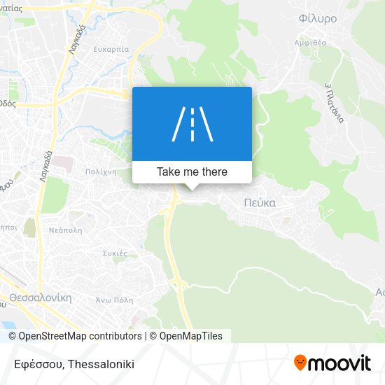 Εφέσσου map