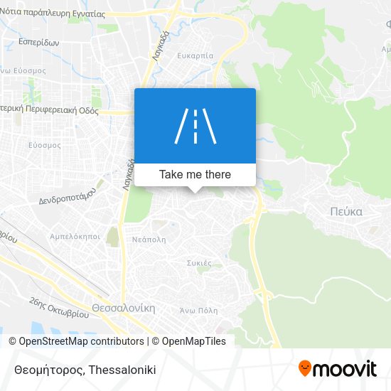 Θεομήτορος map