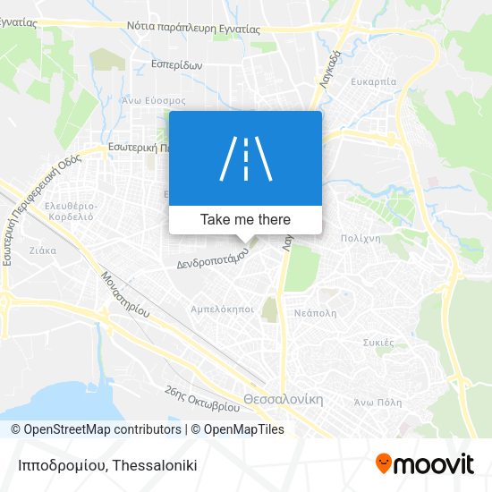 Ιπποδρομίου map