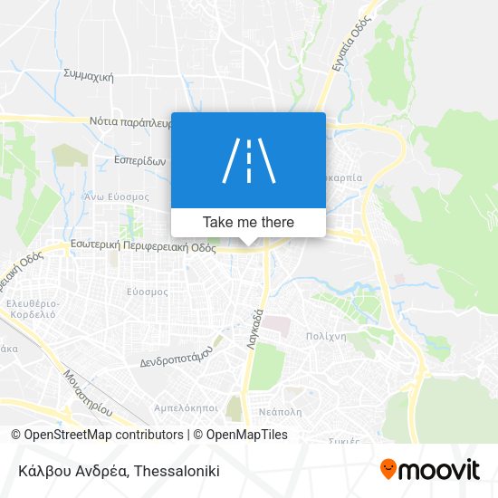 Κάλβου Ανδρέα map
