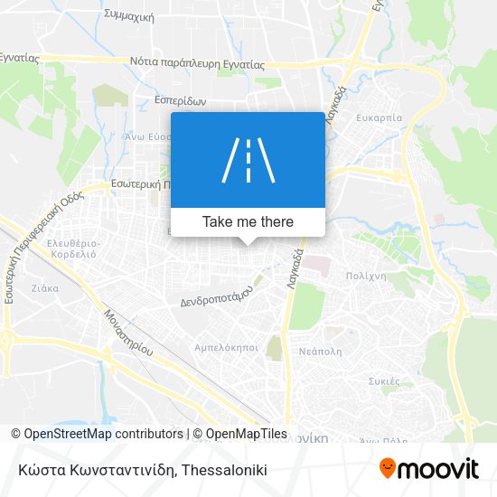 Κώστα Κωνσταντινίδη map