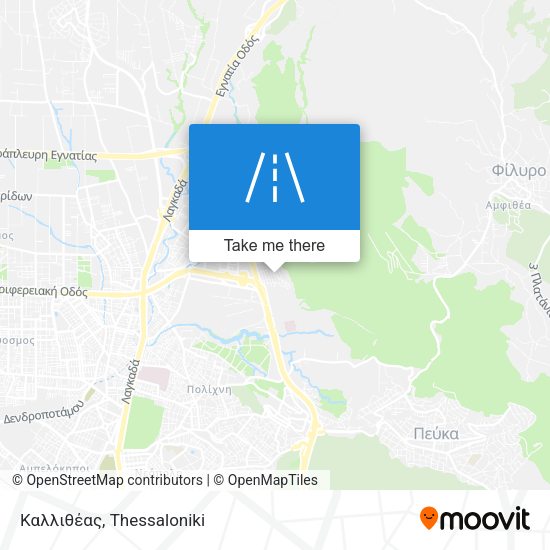 Καλλιθέας map
