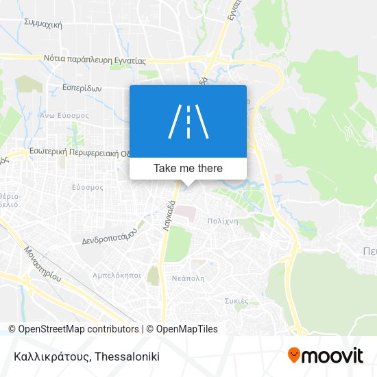 Καλλικράτους map