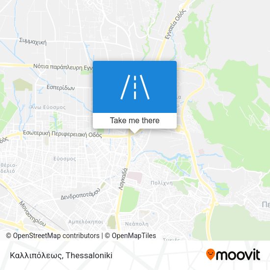 Καλλιπόλεως map