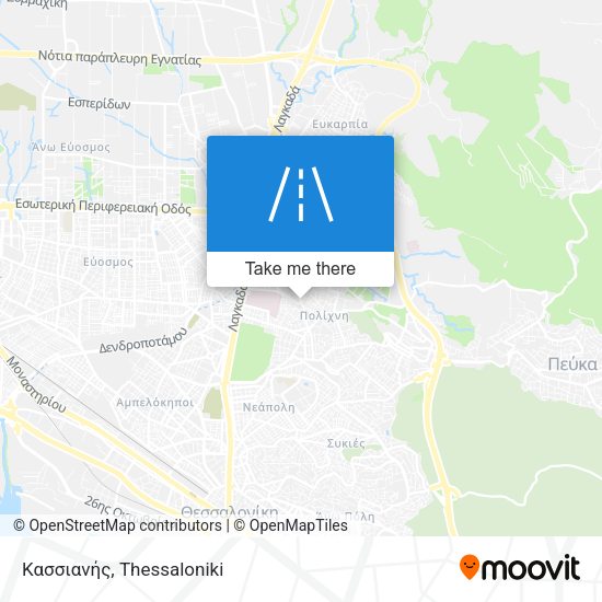 Κασσιανής map