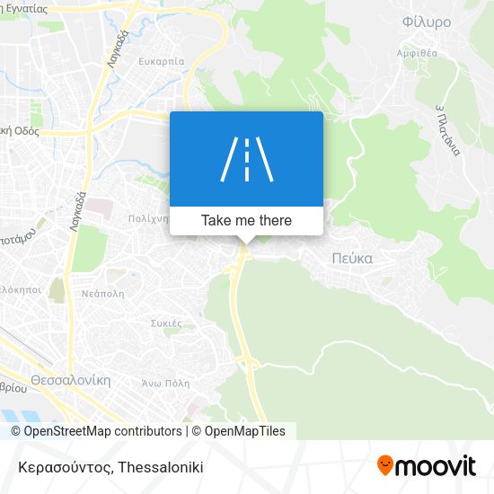 Κερασούντος map