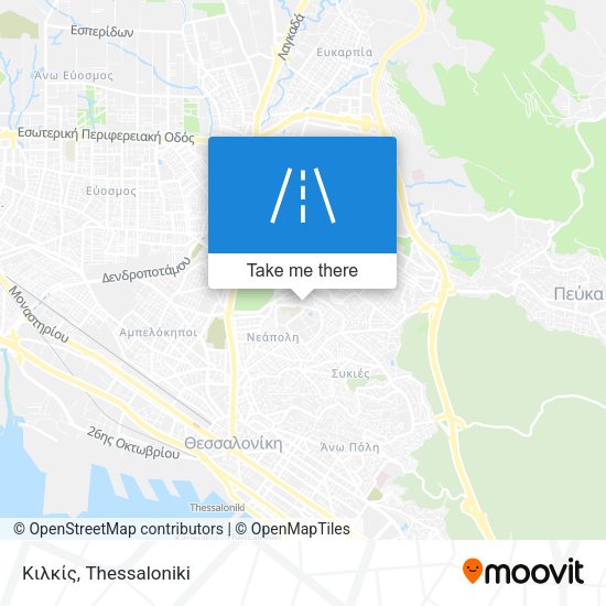 Κιλκίς map
