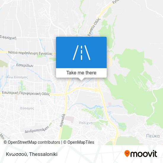 Κνωσσού map