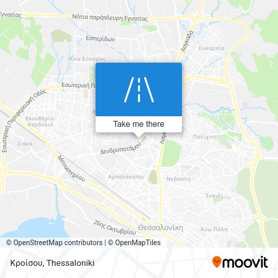 Κροίσου map