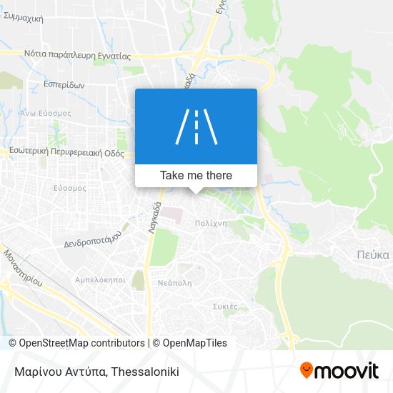 Μαρίνου Αντύπα map