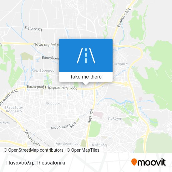 Παναγούλη map