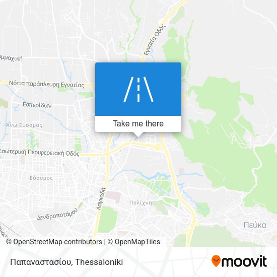 Παπαναστασίου map