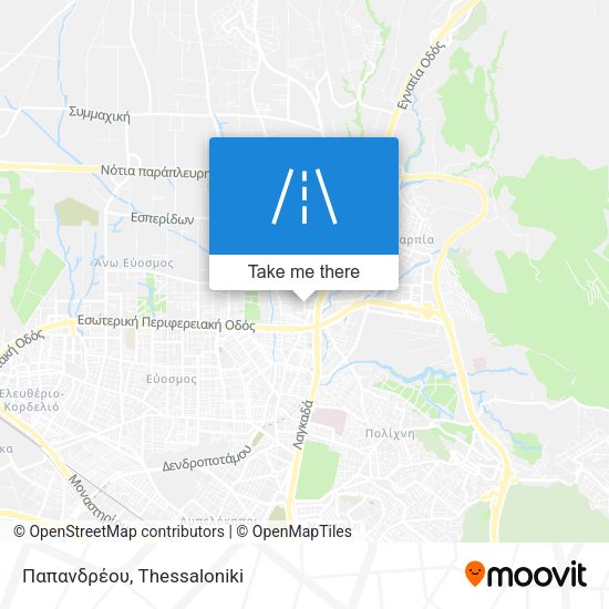 Παπανδρέου map