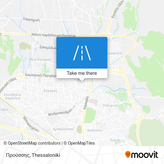 Προύσσης map