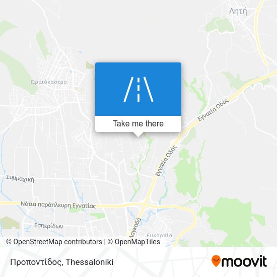 Προποντίδος map