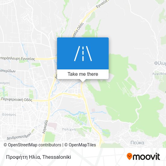 Προφήτη Ηλία map