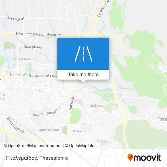 Πτολεμαΐδος map