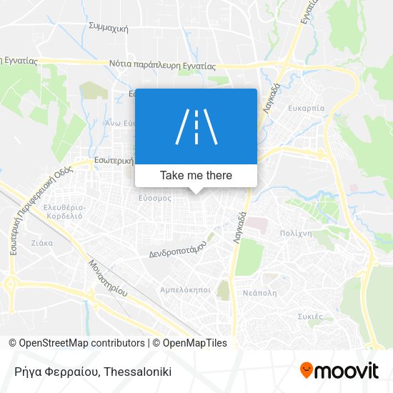 Ρήγα Φερραίου map