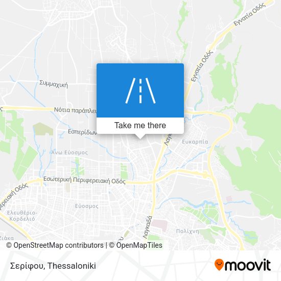 Σερίφου map