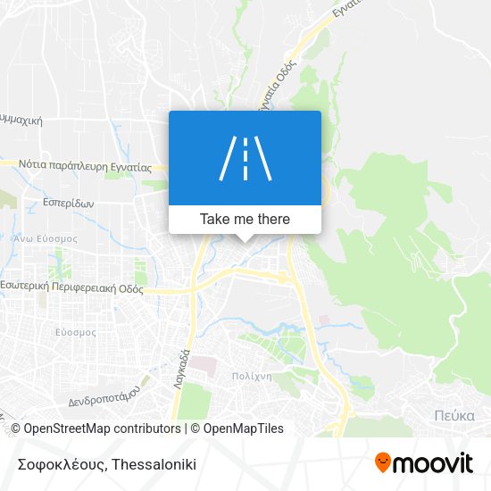 Σοφοκλέους map