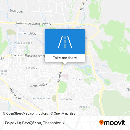 Σοφοκλή Βενιζέλου map