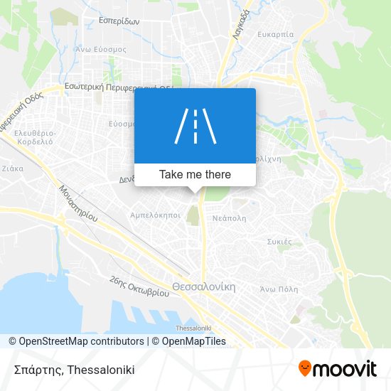 Σπάρτης map