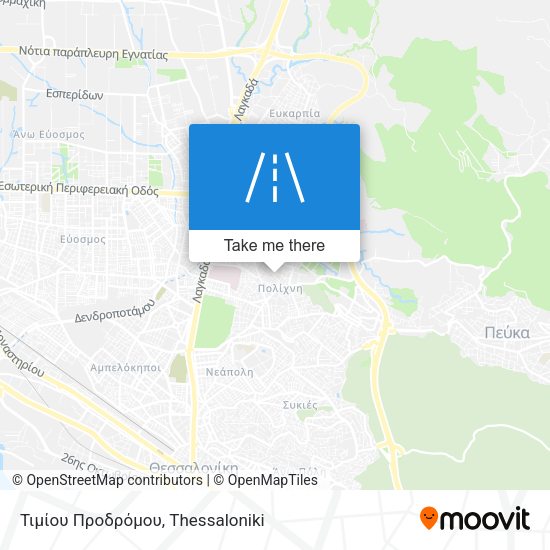 Τιμίου Προδρόμου map