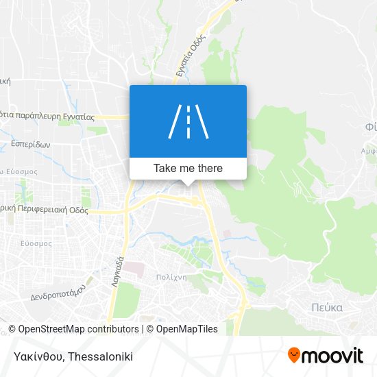 Υακίνθου map