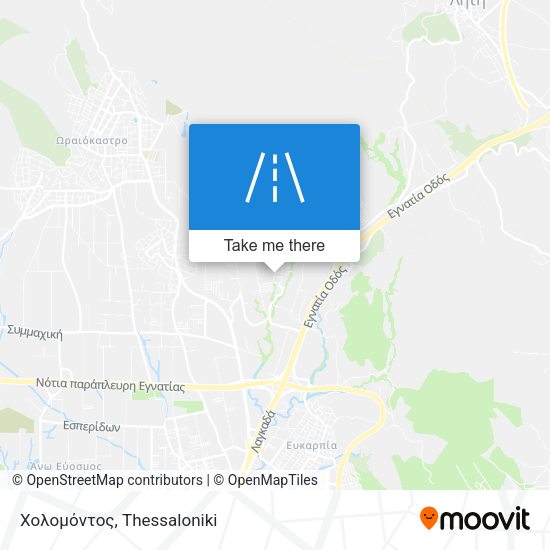 Χολομόντος map