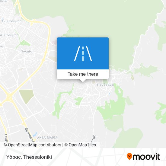Ύδρας map