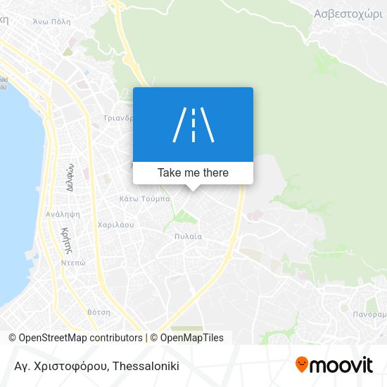 Αγ. Χριστοφόρου map