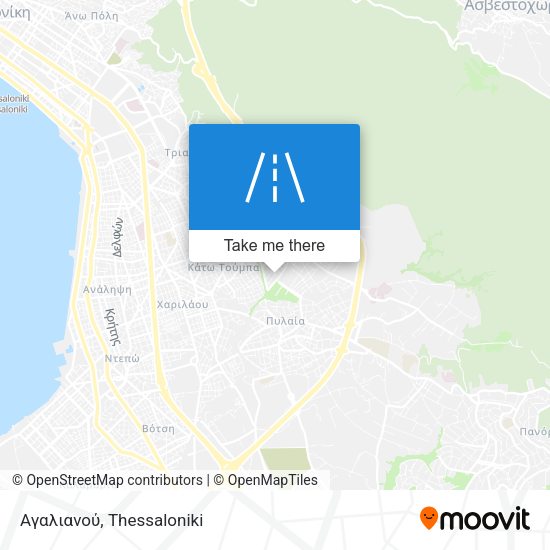 Αγαλιανού map