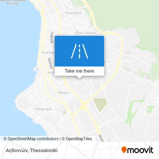 Αηδονιών map