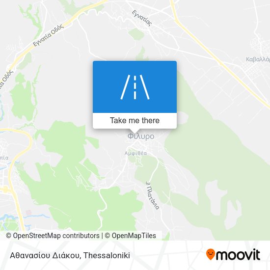 Αθανασίου Διάκου map