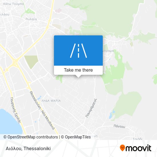 Αιόλου map