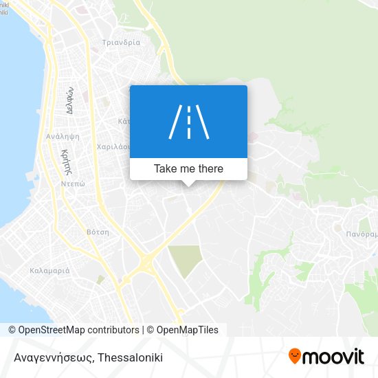 Αναγεννήσεως map