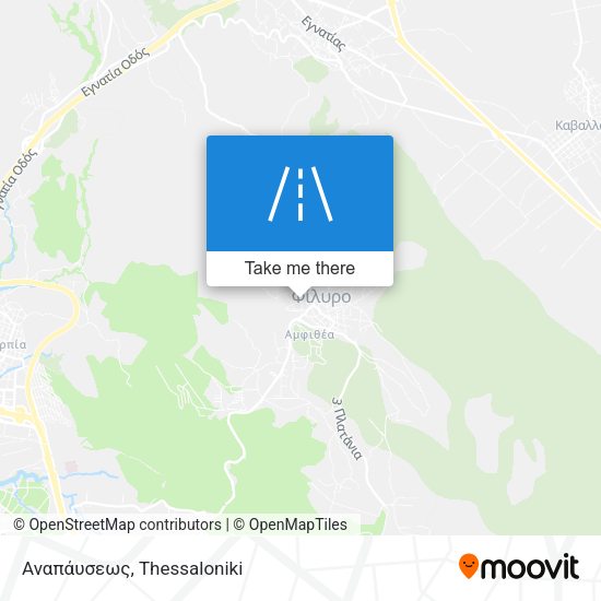 Αναπάυσεως map