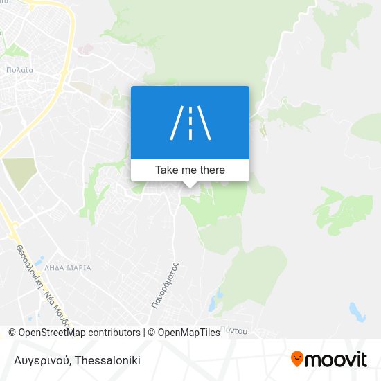 Αυγερινού map