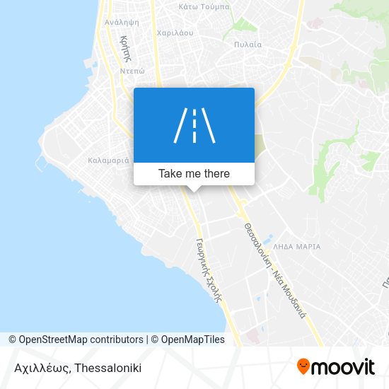 Αχιλλέως map