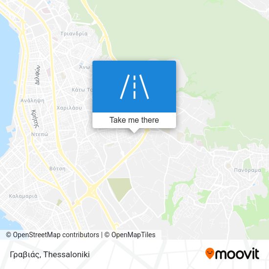 Γραβιάς map