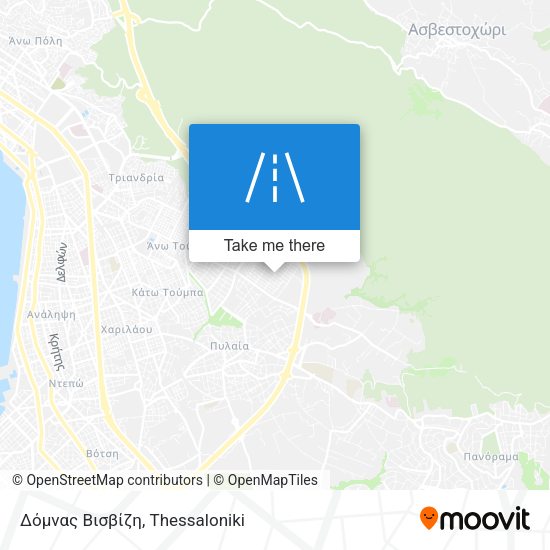 Δόμνας Βισβίζη map